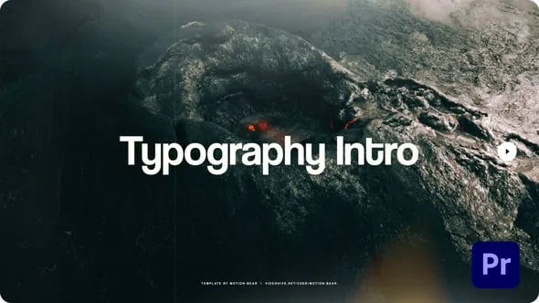 轻松明快时尚排版节奏感快闪剪辑图文介绍片头PR模板下载 Typography Intro For Premiere Pro
