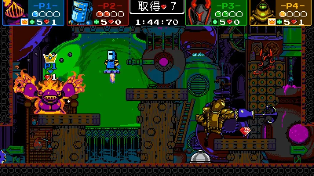 铲子骑士：终极对决 Shovel Knight Showdown for Mac v4.1a opengl fix 45307 中文原生版