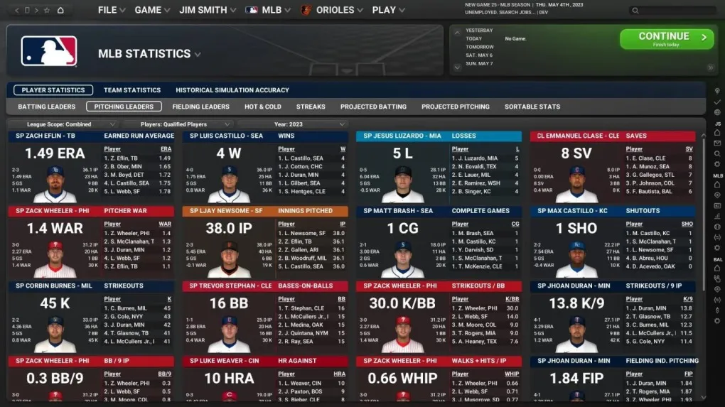 劲爆美国棒球24 Out of the Park Baseball 24 for Mac 24 v24.11.85 英文原生版