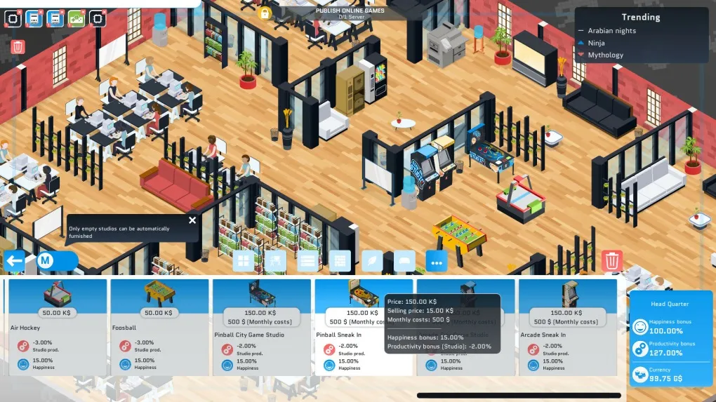 城市游戏工作室 City Game Studio: a tycoon about game dev for mac v1.12.1 中文原生版