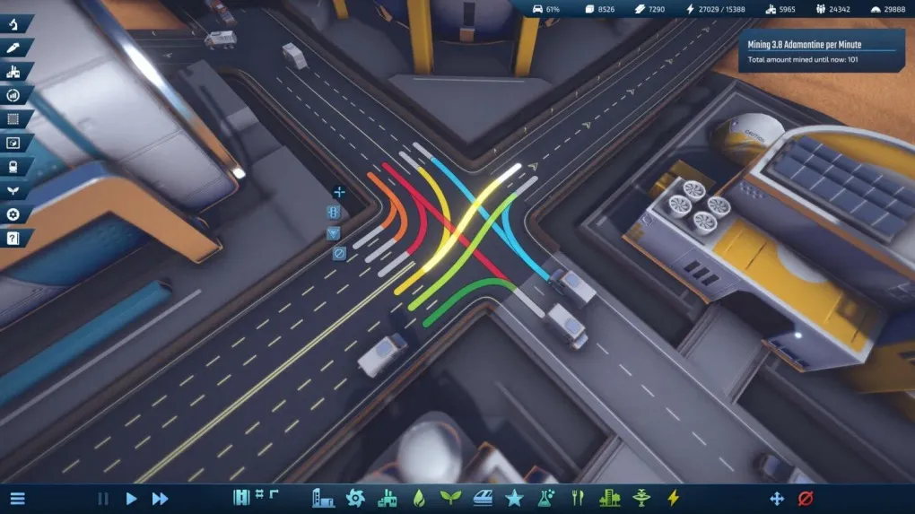 太空之外｜科幻主题的城市建设模拟 InfraSpace for Mac  v1.4.376 中文原生版