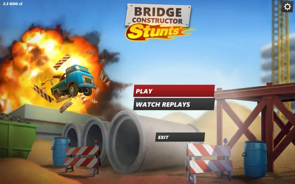 桥梁建造师特技 Bridge Constructor Stunts for Mac v1.1(3.3 GOG r3) 英文原生版