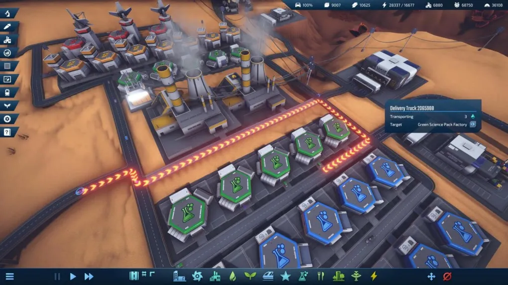 太空之外｜科幻主题的城市建设模拟 InfraSpace for Mac  v1.4.376 中文原生版