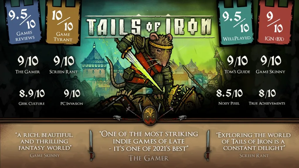 钢铁之尾 Tails of Iron for Mac v1.41122 中文原生版
