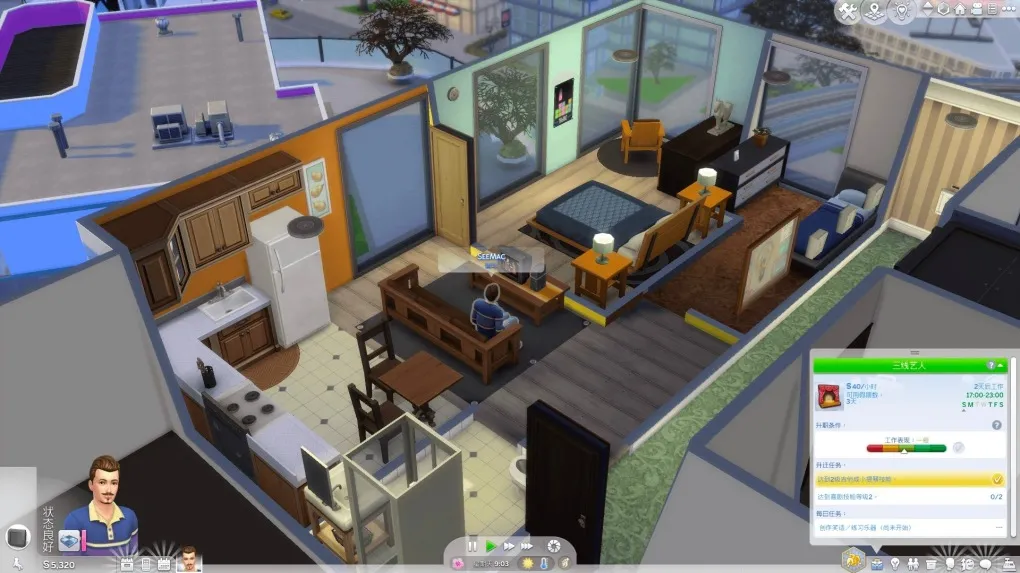 模拟人生4 The Sims 4 for Mac v1.87.40.1030 中文移植版含DLC 极繁美学套件包 婚旅奇缘 摩登男装套件包 MAC游戏 中文Mac版 单机 可无限金币