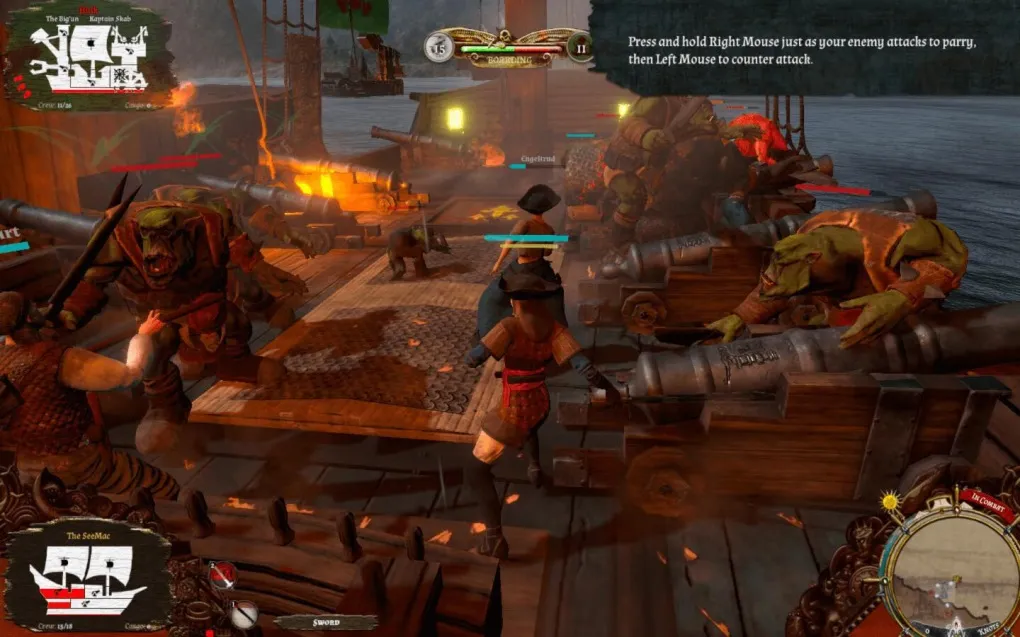 斗士：海盗船 Man O’ War: Corsair – Warhammer Naval Battles for Mac v1.4.4 英文原生版 附DLC