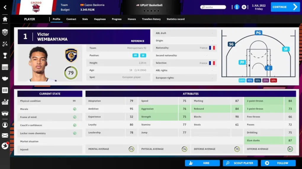 国际篮球经理2023 International Basketball Manager 2023 for Mac v1.2.4 英文原生版