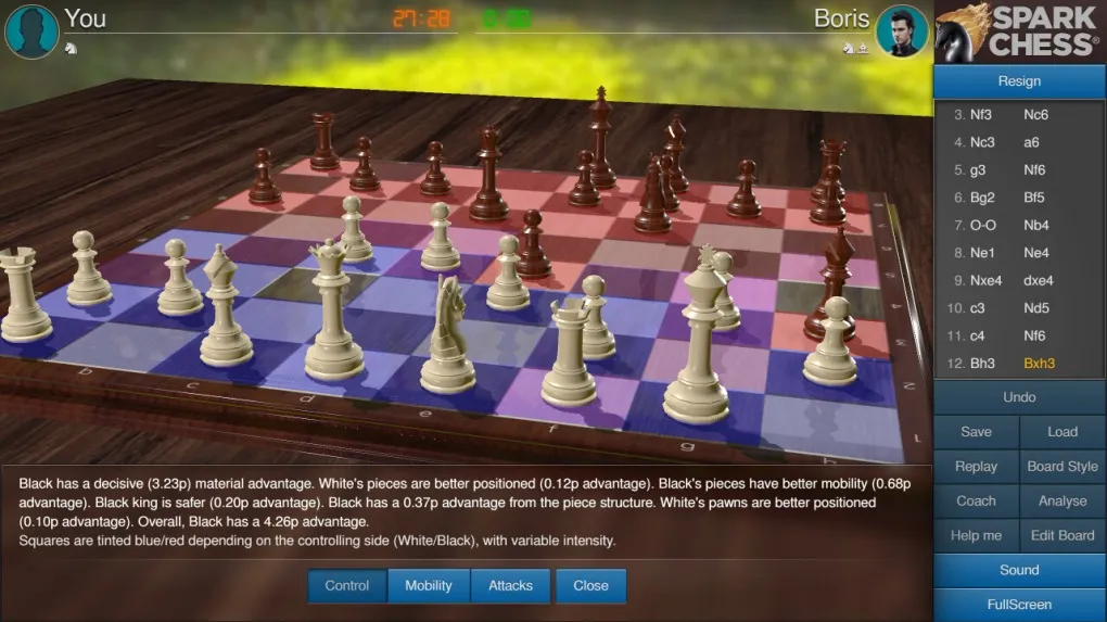 国际象棋 SparkChess for Mac v14.0.3 英文原生版