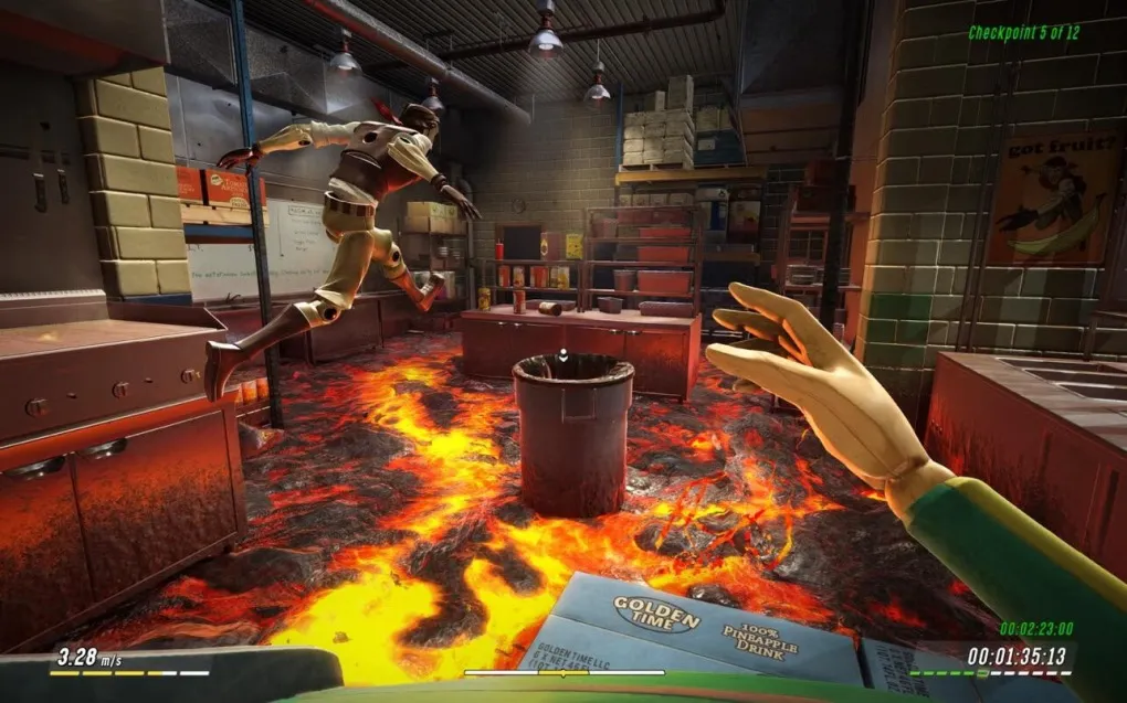 炽热熔岩 Hot Lava for Mac v1.4.2 (1.27) 中文原生版 3D跑酷竞速